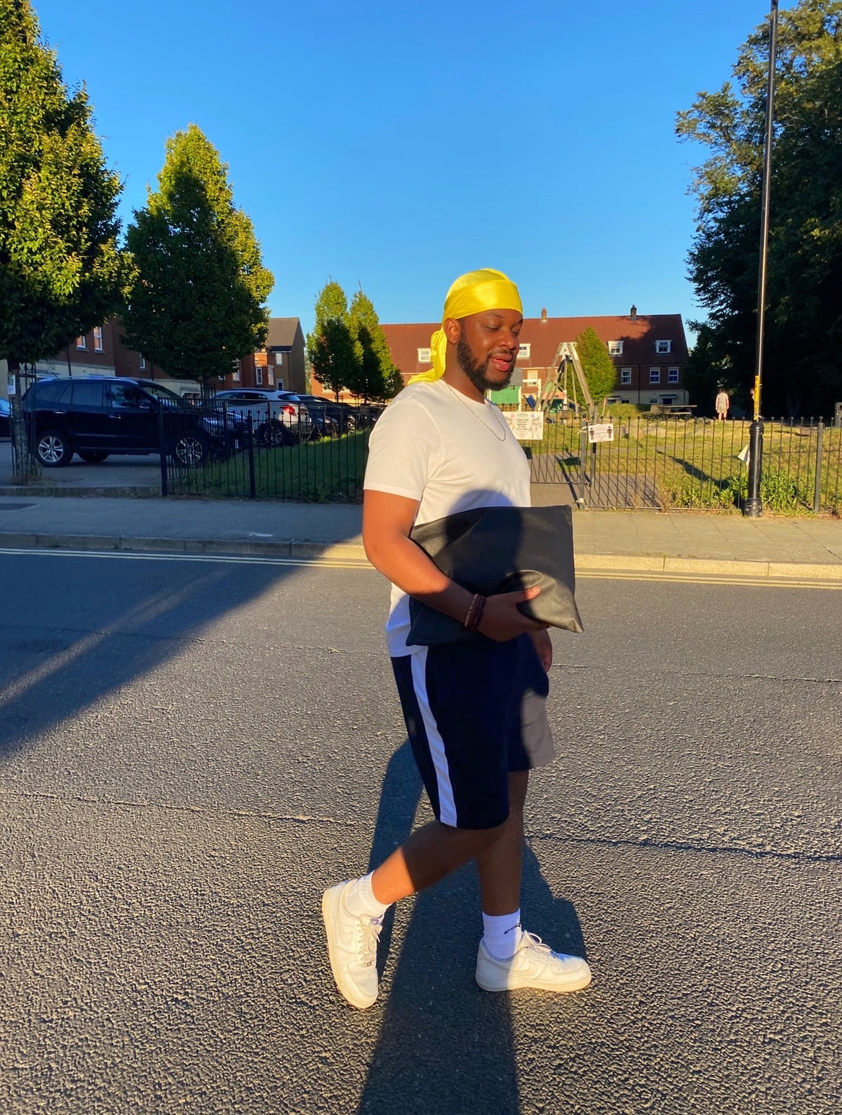 Yellow Silk Durag