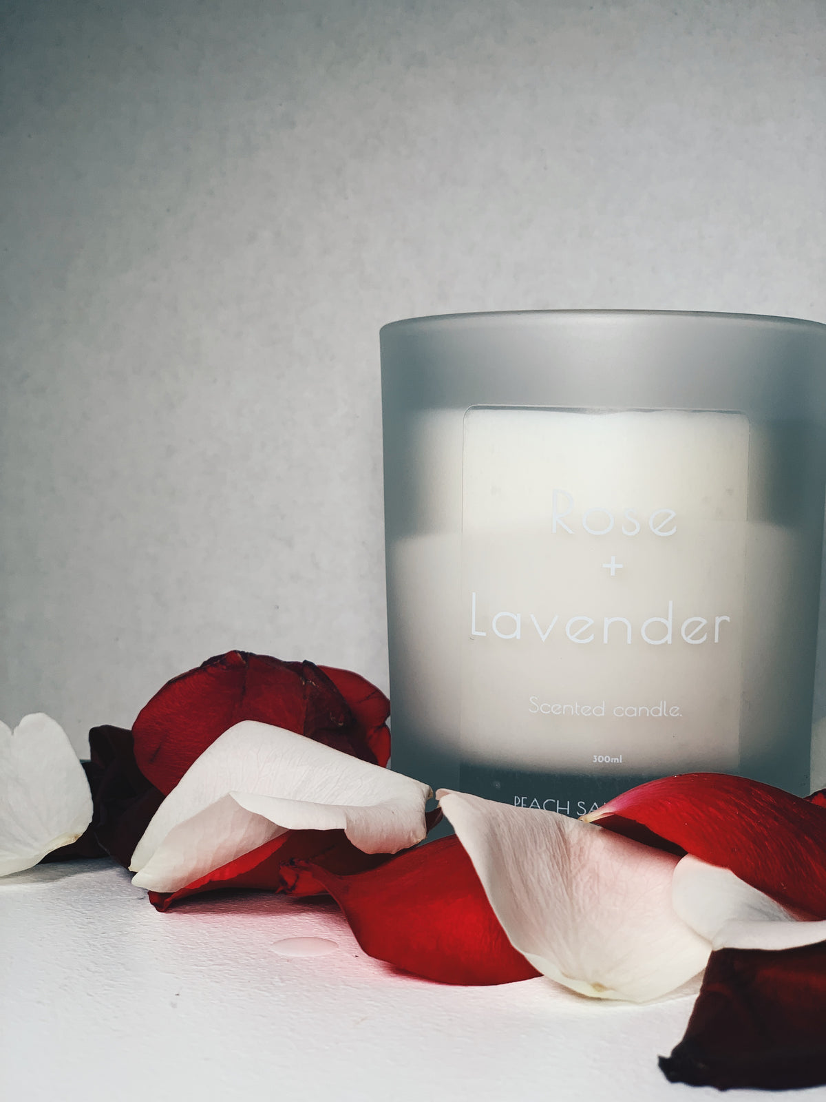 Rose and Lavender Candle